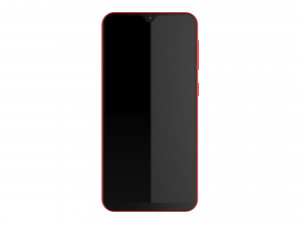 samsung galaxy a10 red Model 3D
