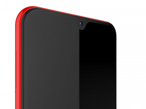 samsung galaxy a10 red Model 3D