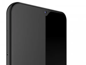 samsung galaxy a20 black 3D Model