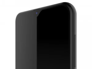 samsung galaxy a20 black 3D Model