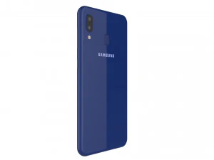 samsung galaxy a20 blue 3D Model