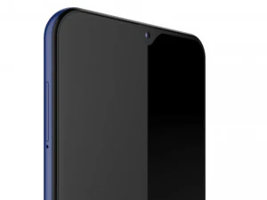 samsung galaxy a20 blue 3D Model