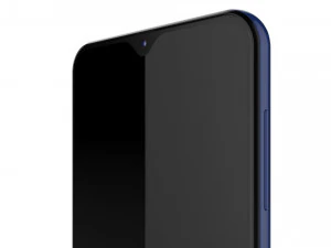 samsung galaxy a20 blue 3D Model