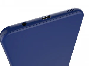 samsung galaxy a20 blue 3D Model