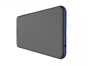 samsung galaxy a20 blue 3D Model