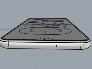 samsung galaxy a20 blue 3D Model