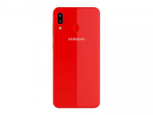 samsung galaxy a20 red 3D Model