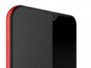 samsung galaxy a20 red 3D Model