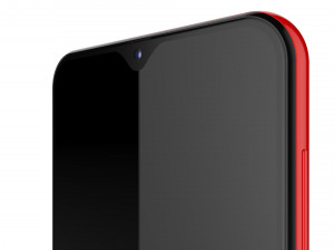 samsung galaxy a20 red 3D Model