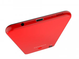 samsung galaxy a20 red 3D Model