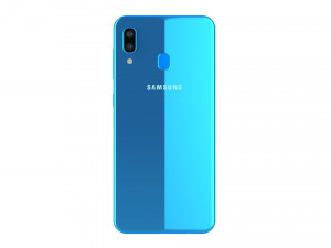 samsung galaxy a30 blue Model 3D