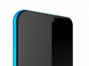 samsung galaxy a30 blue Model 3D