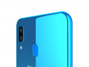 samsung galaxy a30 blue Model 3D