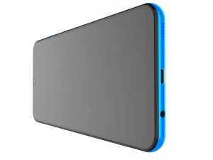 samsung galaxy a30 blue 3D Model