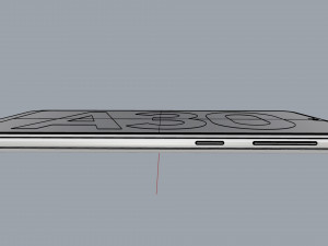 samsung galaxy a30 blue Model 3D
