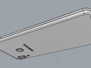 samsung galaxy a30 blue Model 3D
