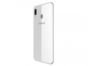 samsung galaxy a30 white Modelo 3D