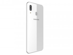 samsung galaxy a30 white Modelo 3D