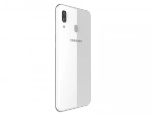 samsung galaxy a30 white 3D Model