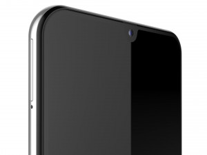 samsung galaxy a30 white Modelo 3D