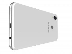 samsung galaxy a30 white Modelo 3D