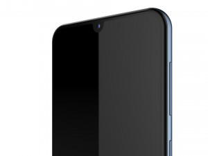 samsung galaxy a50 black Modelo 3D