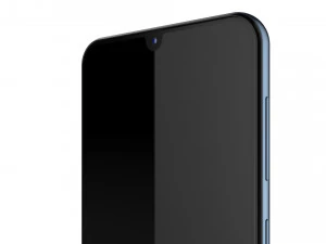 samsung galaxy a50 black 3D Model