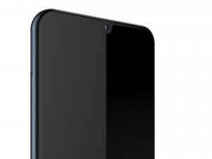 samsung galaxy a50 black Modelo 3D