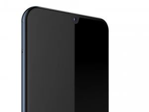samsung galaxy a50 black 3D Model