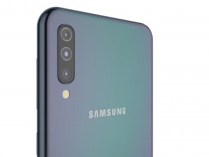 samsung galaxy a50 black Modelo 3D