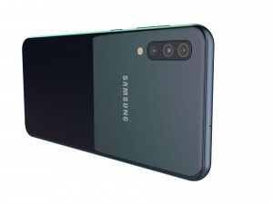 samsung galaxy a50 black Modelo 3D