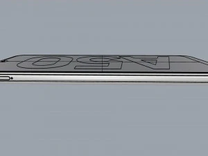 samsung galaxy a50 black 3D Model