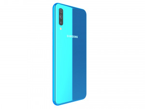 samsung galaxy a50 blue 3D Model