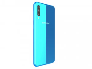 samsung galaxy a50 blue 3D Model