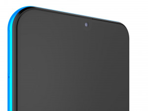 samsung galaxy a50 blue 3D Model
