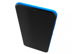 samsung galaxy a50 blue 3D Model
