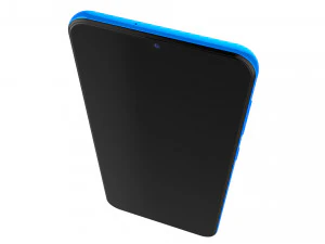samsung galaxy a50 blue 3D Model