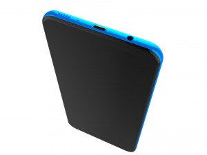 samsung galaxy a50 blue 3D Model