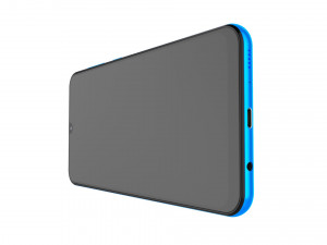 samsung galaxy a50 blue 3D Model