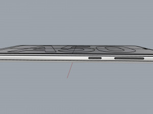 samsung galaxy a50 blue 3D Model