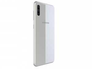 samsung galaxy a50 white 3D Модель