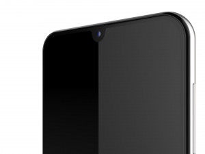 samsung galaxy a50 white 3D Модель
