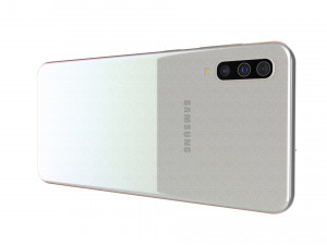 samsung galaxy a50 white 3D Модель