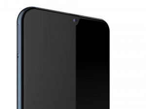 samsung galaxy a70 black Modelo 3D