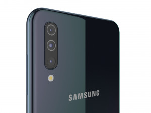 samsung galaxy a70 black Modelo 3D