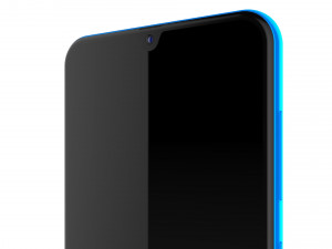 samsung galaxy a70 blue 3D 모델