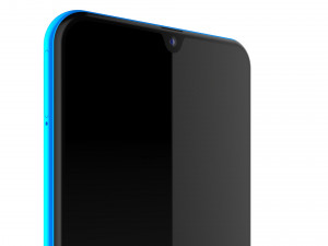 samsung galaxy a70 blue 3D 모델