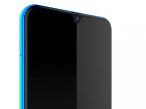 samsung galaxy a70 blue 3D Model