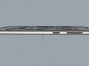 samsung galaxy a70 blue 3D Model