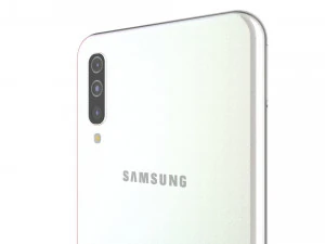 samsung galaxy a70 white 3D Model